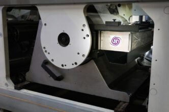 A Phoseon UV LED lamp is pictured post-installation
