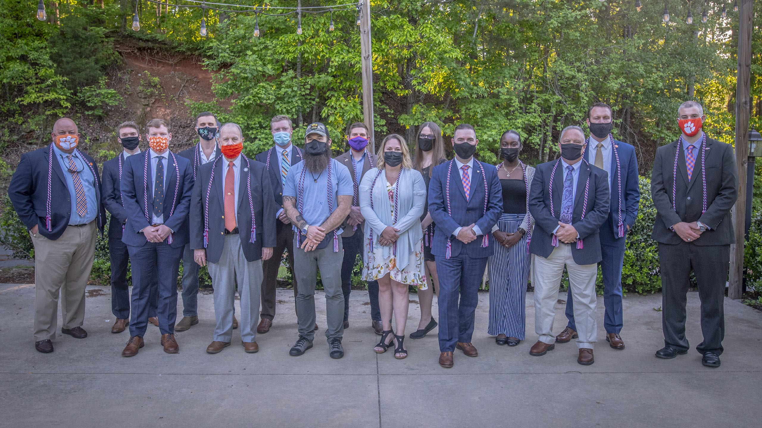 Clemson University graduating student veterans were honored at a Hail and Farewell ceremony at the Palmetto Ridge Event Center in Seneca, May 5, 2021.