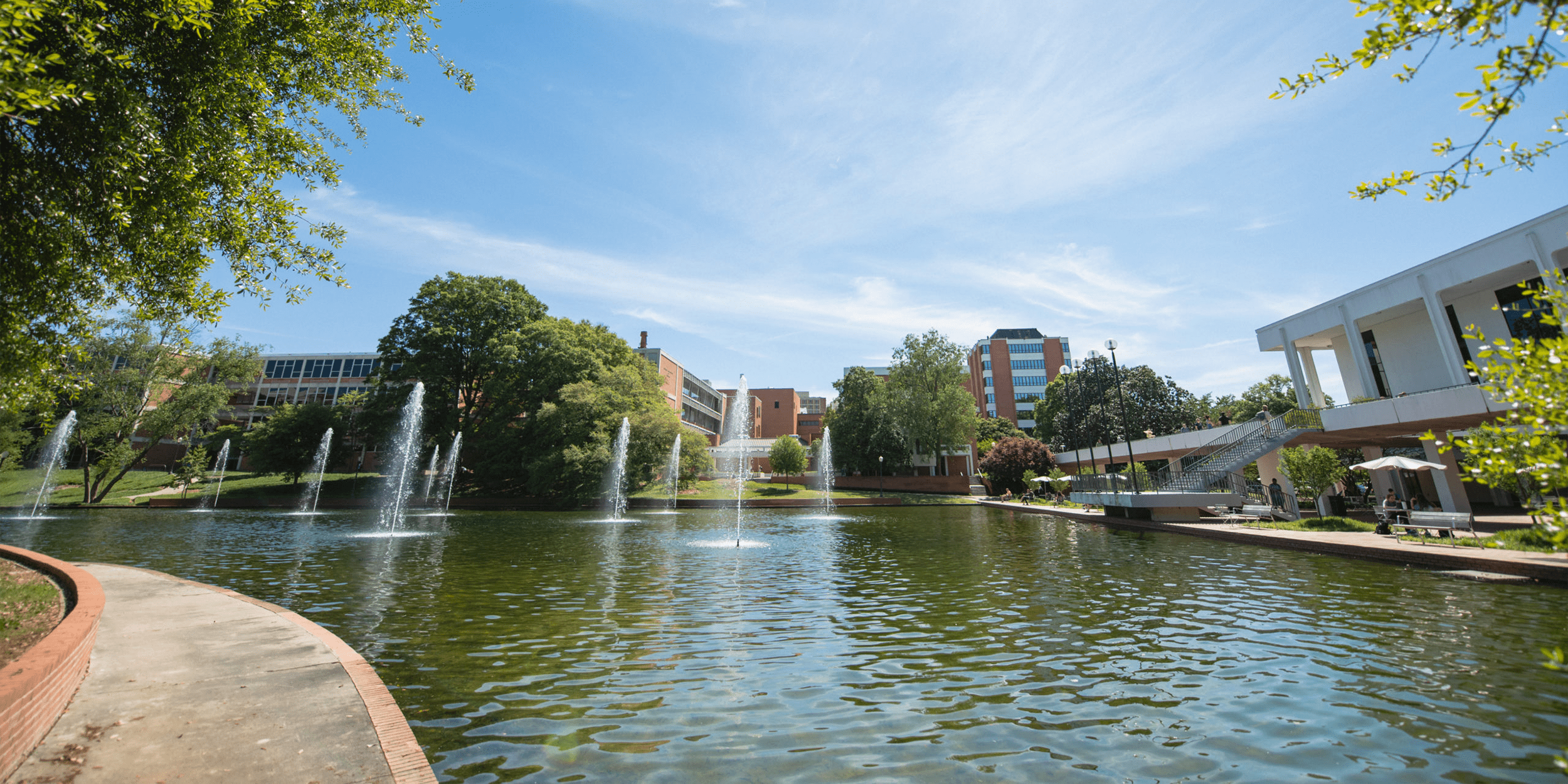 Cooper Library Fountain