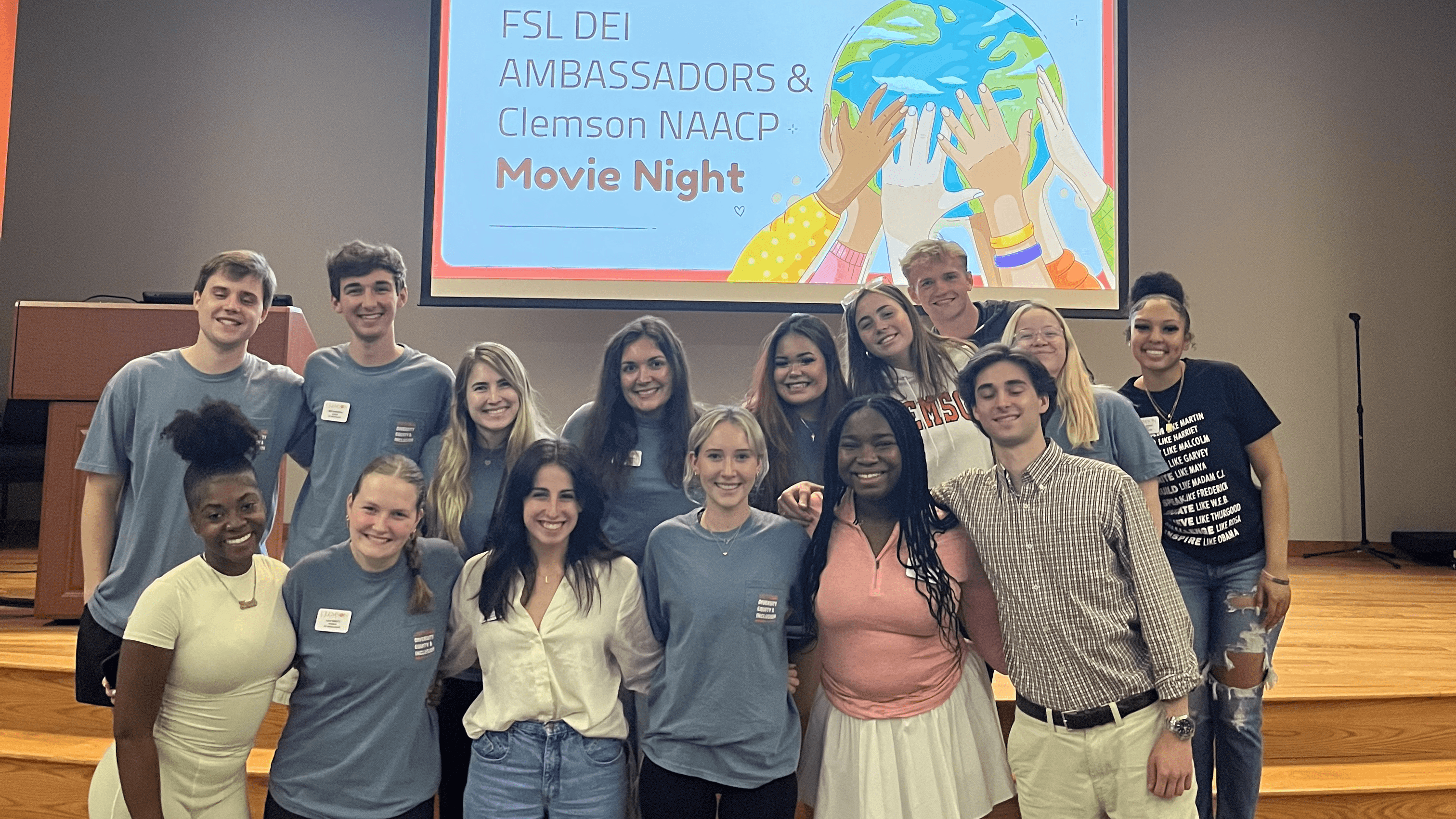 Fraternity and Sorority Life DEI Ambassadors movie night
