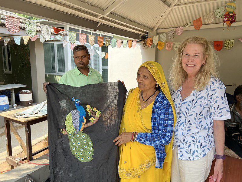 Dean York poses for a picture while visting India in the spring of 2022.