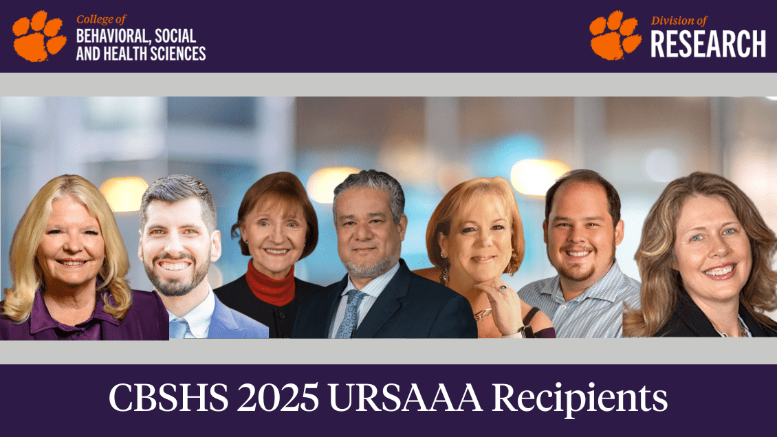CBSHS 2025 URSAAA recipients